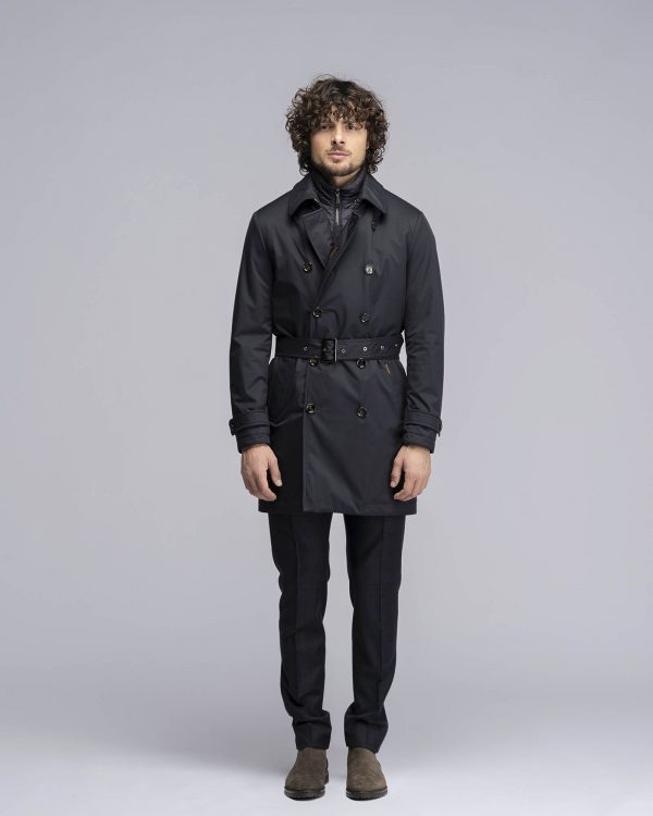 Trench Minosse Ads dark blu